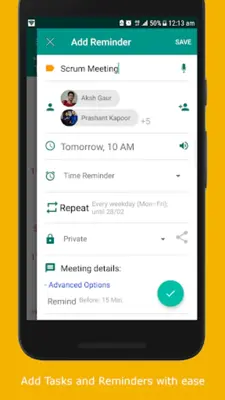 Pi Reminder Todo, Alarms & Re android App screenshot 8